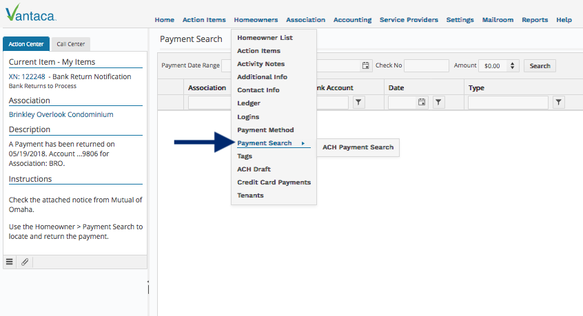 bank journal entry draft Item Processing Action Bank using Return the Returns Bank